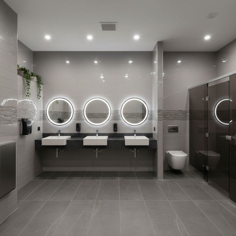 Industrial Bathroom Renovation in Arvada, CO